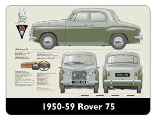 Rover 75 1950-59 Mouse Mat